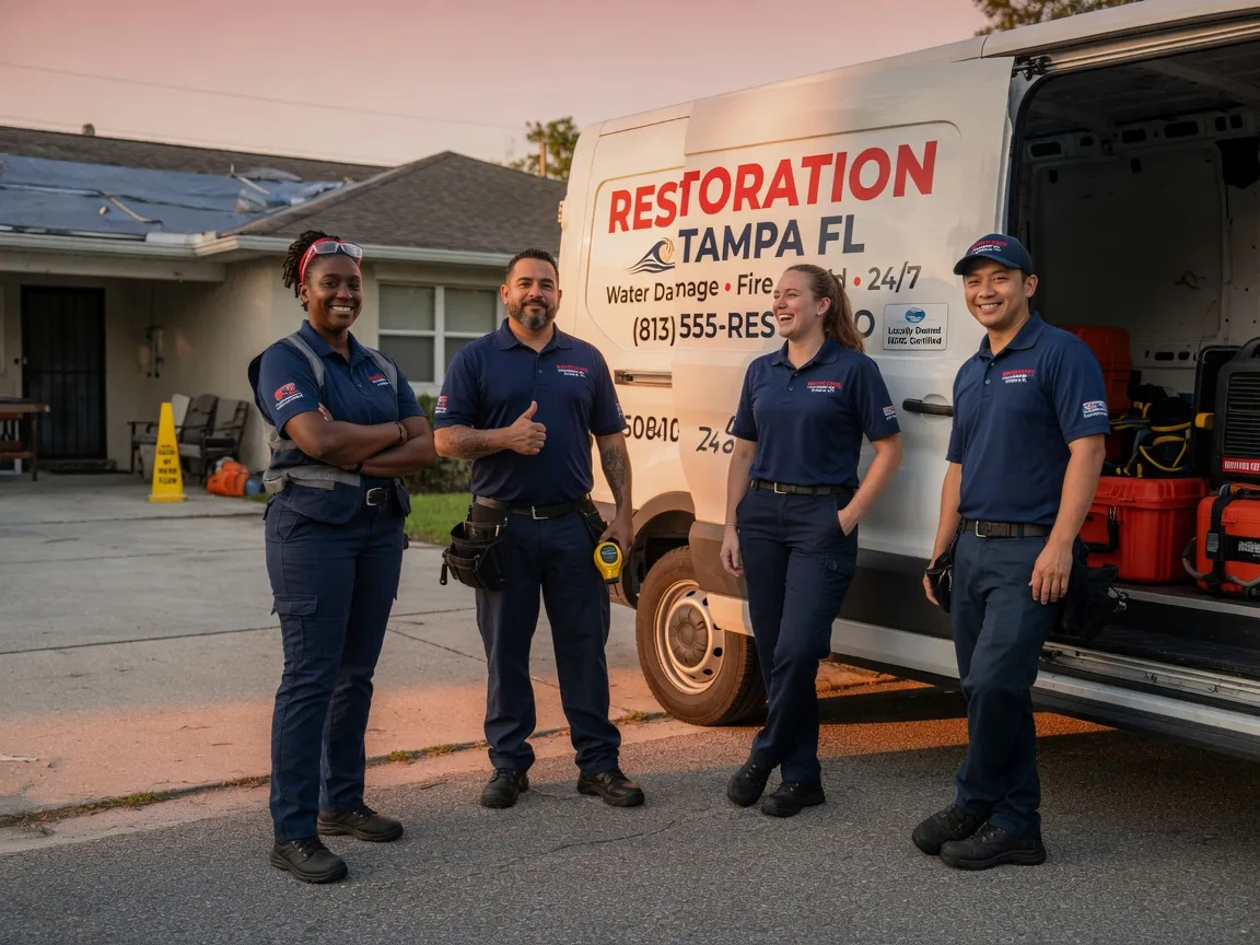 Water Damage Restoration company in Liverpool, TX
